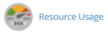 Resource Usage Icon