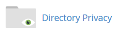 Directory Privacy Icon